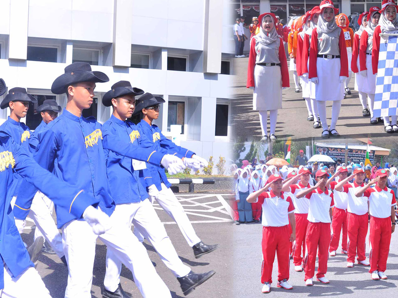 Pasukan Baris Berbaris HUT RI Ke 72